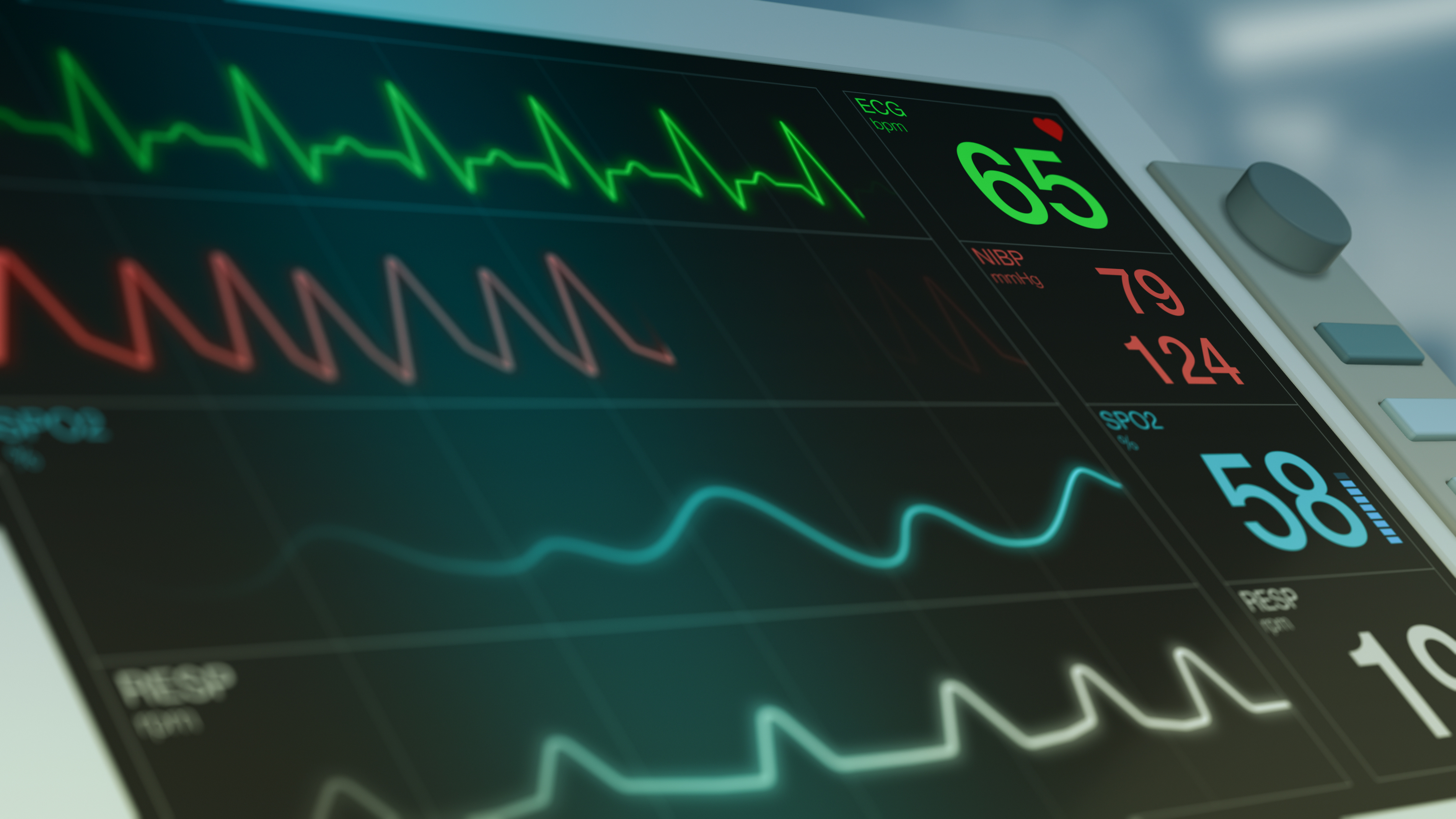 Ekg Monitor Screen