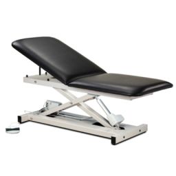 Clinton Power XL 600, Open Base, Power Table with Adjustable Backrest