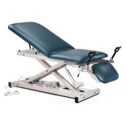 Clinton Power 400, Open Base Table with Adjust. Backrest and Drop Section and Stirrups