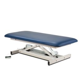 Clinton Power 600 Bariatric, Extra Wide, Open Base, Straight Top Power Table