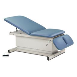 Clinton Power 600 Bariatric, Extra Wide, Shrouded, Power Table w/Adj. Backrest and Drop Section
