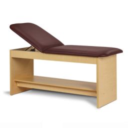 Clinton Panel Leg Series, Treatment Table with Full Shelf