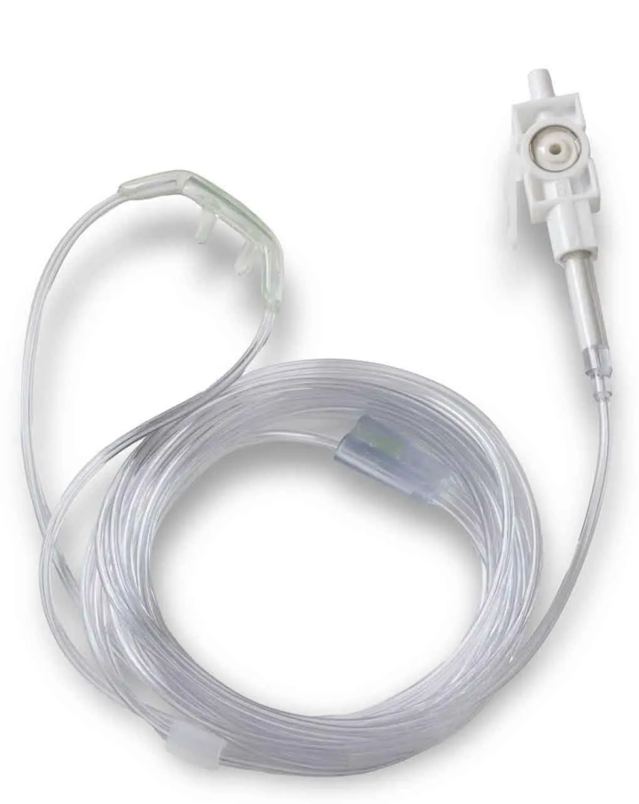 Edan Respironics Disposable CO2 Nasal Cannula (10/pack) - CardiacDirect