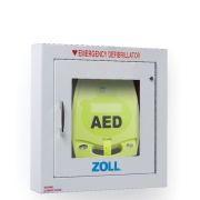 ZOLL AED Plus Standard Metal Wall Cabinet with ZOLL Logo