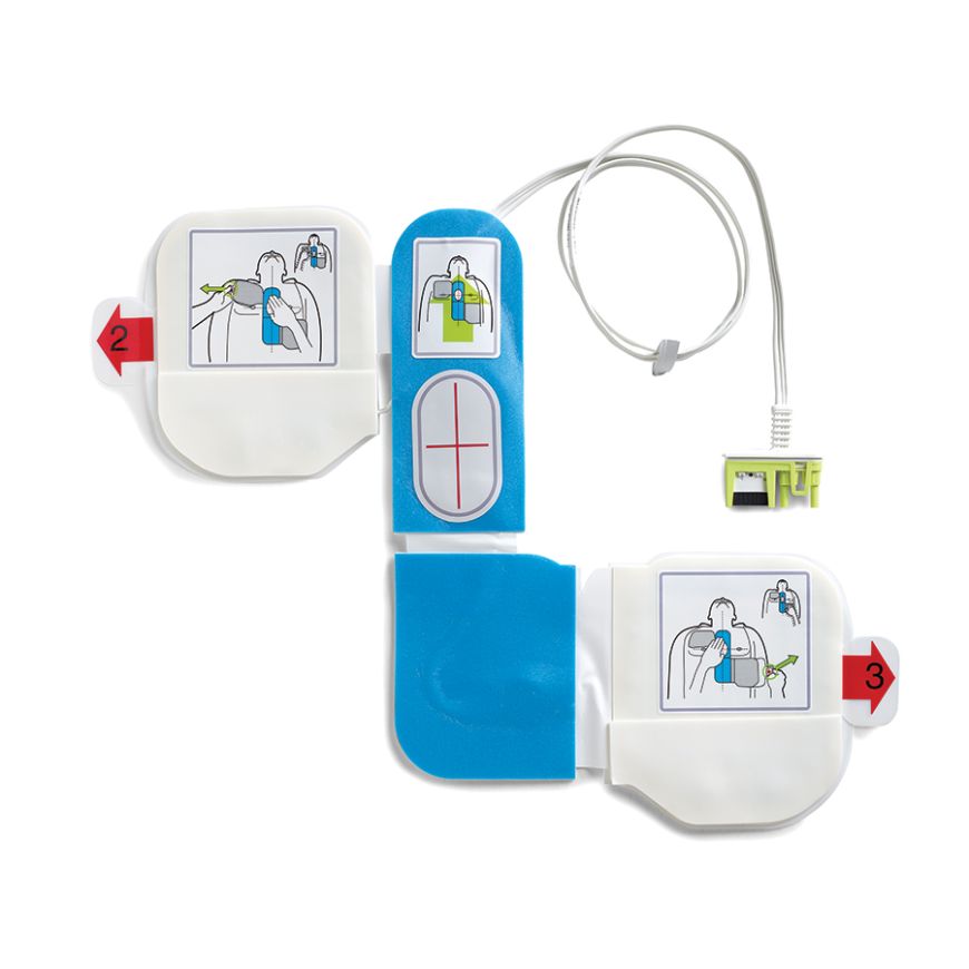 ZOLL CPR-D-Padz One-Piece Electrode Pad With Real CPR Help - CardiacDirect