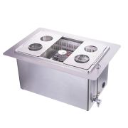 BrandMax Tri-Clean Recessed Ultrasonic Cleaner